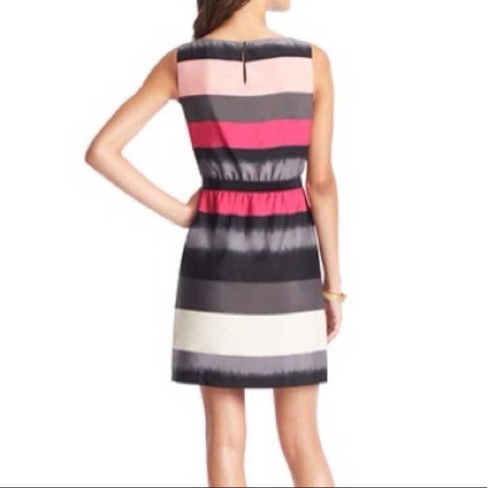 Ann Taylor LOFT size XS stripe Spring dress - Picture 2 of 7